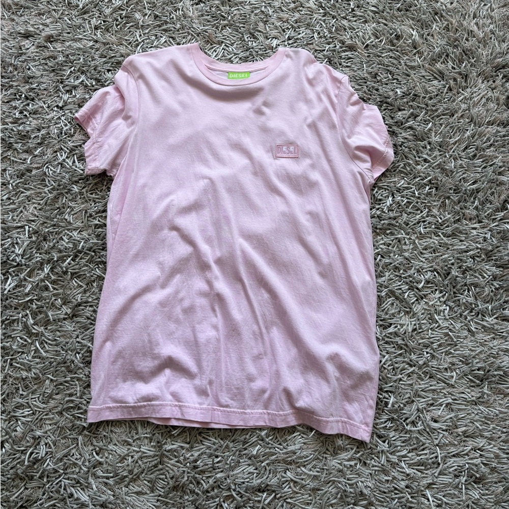 Diesel T-shirt Pink Sz XLARGE Men's